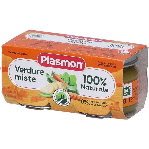 plasmon omogeneizzato verdure miste 2 vasetti da 80 g