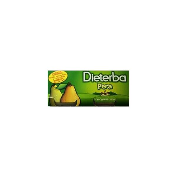 dieterba omogeneizzato pera 3 vasetti da 80 g