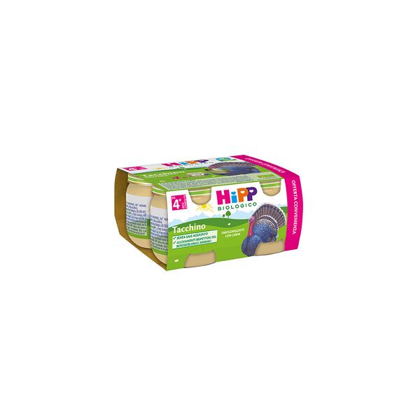 hipp bio omogenizzato tacchino 4x80 g