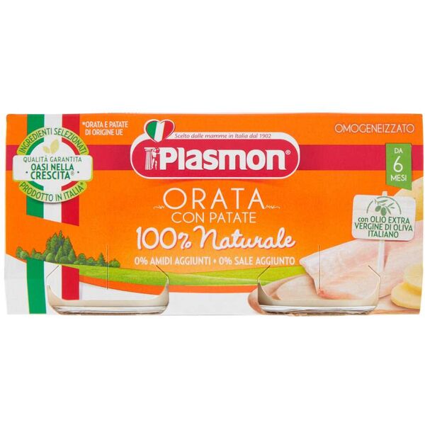 plasmon omogeneizzato orata 2 pz x 80 g