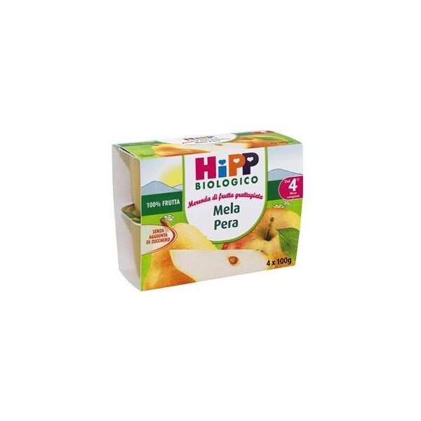 hipp bio frutta grattuggiata 4 x 100 g