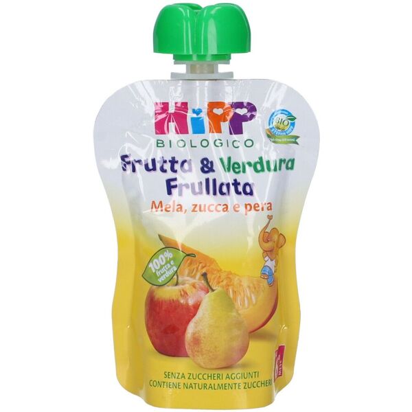 hipp bio frutta&verdura frullata mela pera zucca 90 g