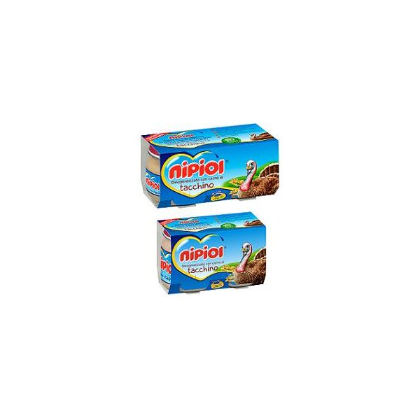 nipiol omogeneizzato tacchino 80 g 2 pezzi