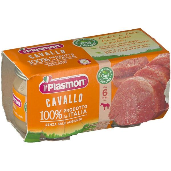 plasmon omogeneizzato di carne di cavallo 2x80 g