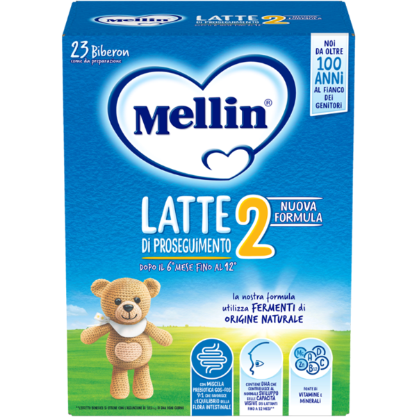 mellin 2 latte polvere 700 g