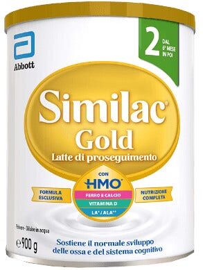 abbott similac gold 2 latte di proseguimento in polvere 900 g