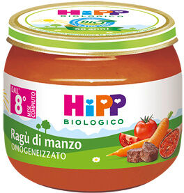 hipp biologico baby sugo ragù di manzo 2x80 g