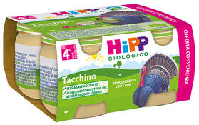 hipp bio omogenizzato tacchino 4x80 g