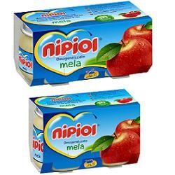 nipiol omogeneizzato mela 80 g 2 pezzi