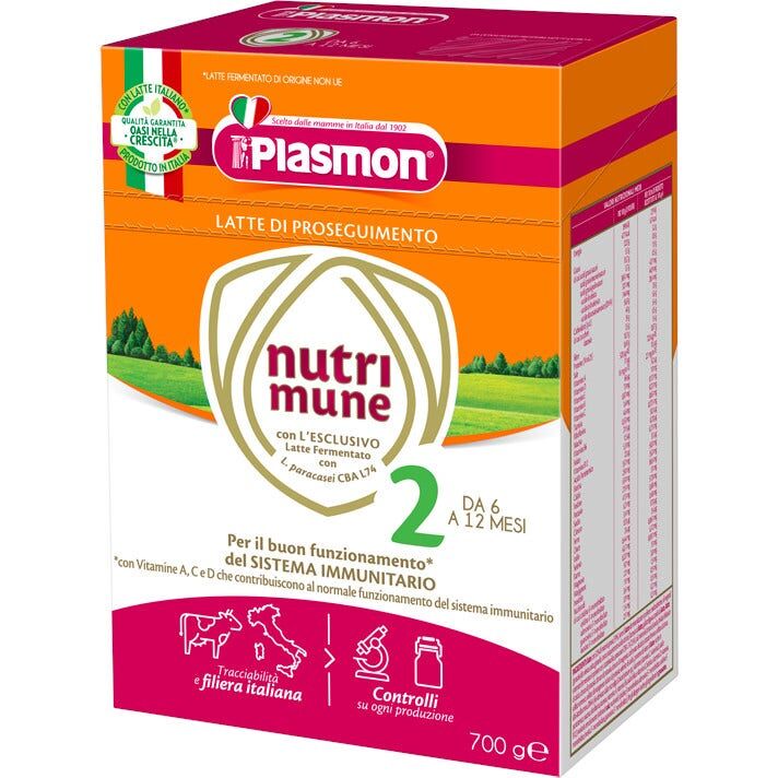 plasmon latte stage 2 700 g