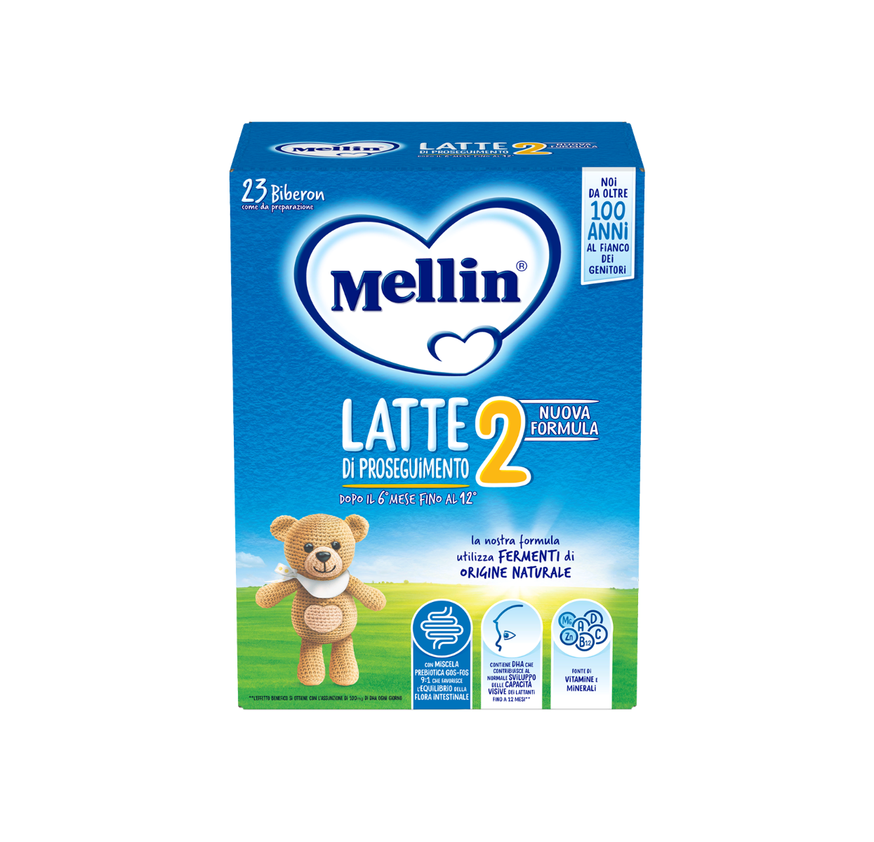 mellin 2 latte polvere 700 g