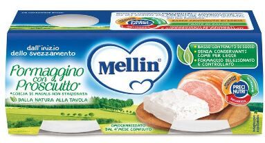 Mellin OMOGENEIZZATO 2 X 80 G