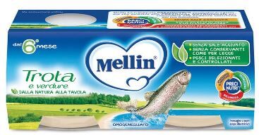 Mellin OMOGENEIZZATO Di Trota 2 X 80 G