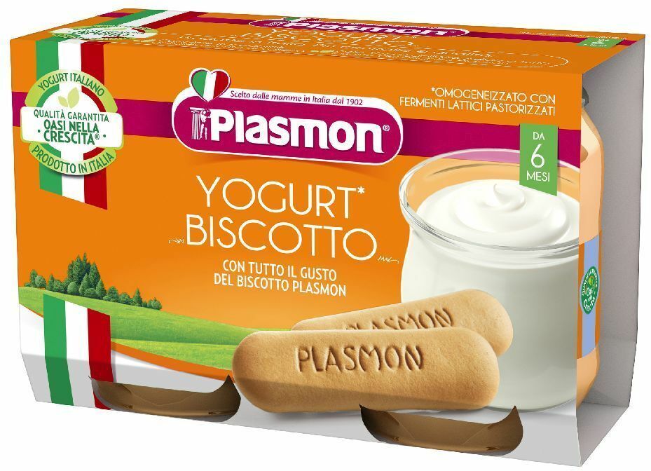 Plasmon Merenda Yogurt e Biscotto 2 X 120 g