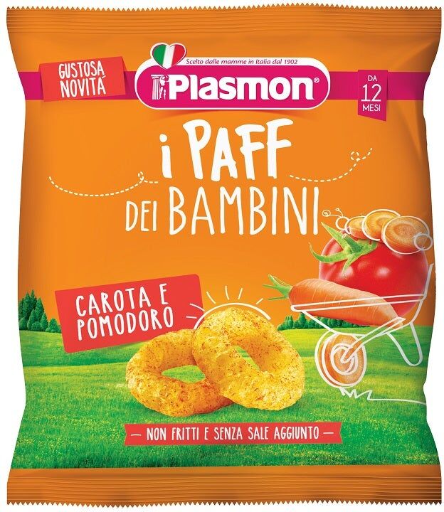 Plasmon Paff Carota e Pomodoro 15 g