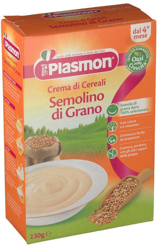 Plasmon Cereali Crema Semolino 230 g