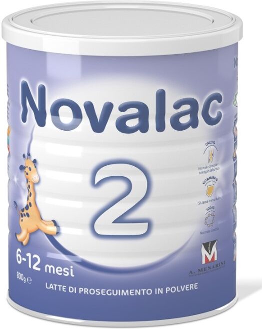 Novalac 2 Latte in Polvere Per Lattanti 6-12 Mesi 800 g