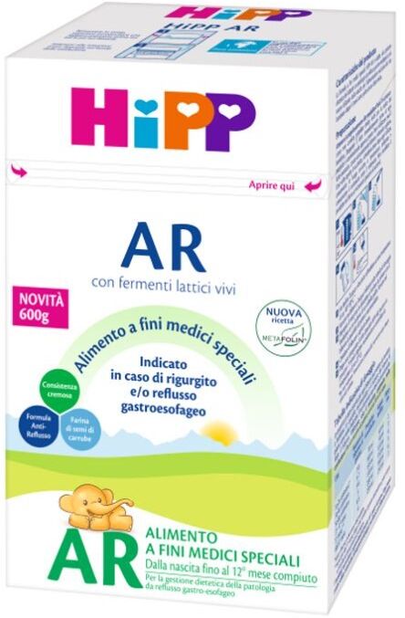 Hipp Latte Antireflusso Con Metafolina 600 G