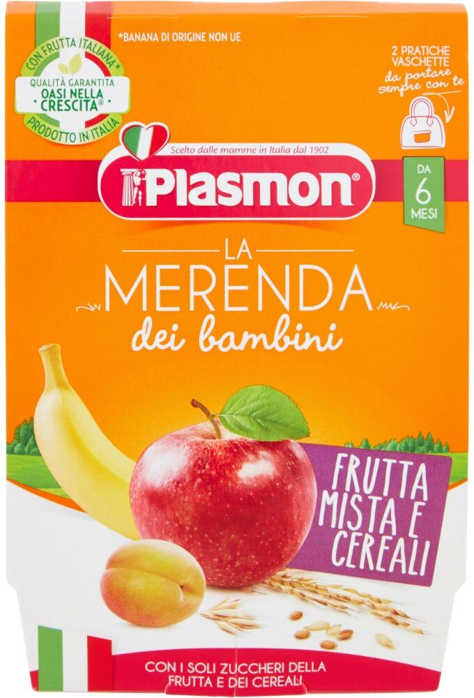 Plasmon La Merenda Bambini Frutta/Crl As