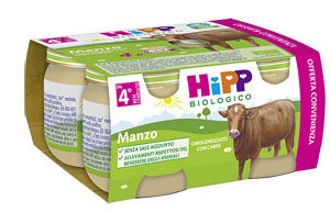 Hipp Bio Omogenizzato Manzo 4X80 G