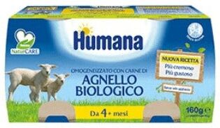 Humana Omogeneizzato Agnello Bio 2X80G