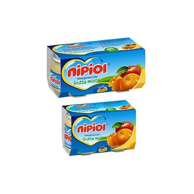 Nipiol Omogeneizzato Frutta Mis120 gx2 Pezzi Nipiol Omogeneizzato Frutta Mis120 gx2 Pezzi