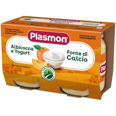 Alimentazione per bambini Plasmon - Yogurt albicocca - 120g x 2 Alimentazione per bambini Plasmon - Yogurt albicocca - 120g x 2