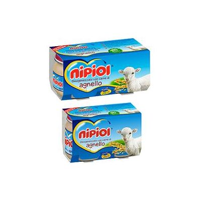 Nipiol Cibo per neonati di agnello - 2x120g - Da 4 mesi Nipiol Cibo per neonati di agnello - 2x120g - Da 4 mesi