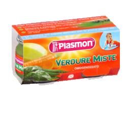 Plasmon Omogenizzato Verdure Miste 2 Vasetti da 80 g