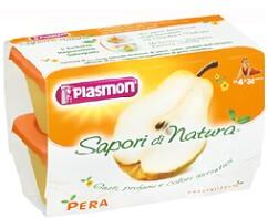 Plasmon Omogeneizzati Di Frutta Sapori Di Natura Alla Pera 4x100 g +4m