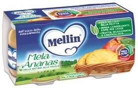 Mellin Omogeneizzato Mela Ananas 2 X 100 g