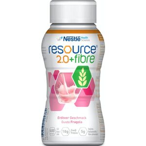 Nestle Resource 2.0+Fibre Fragola Bevanda Con Fibre 200 ml