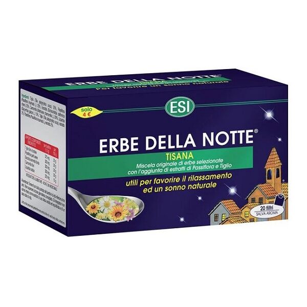 esi erbe della notte tisana per dormire tranquilli 20 filtri