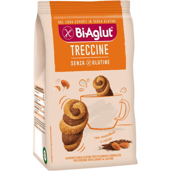 biaglut treccine biscotti senza glutine 200 g