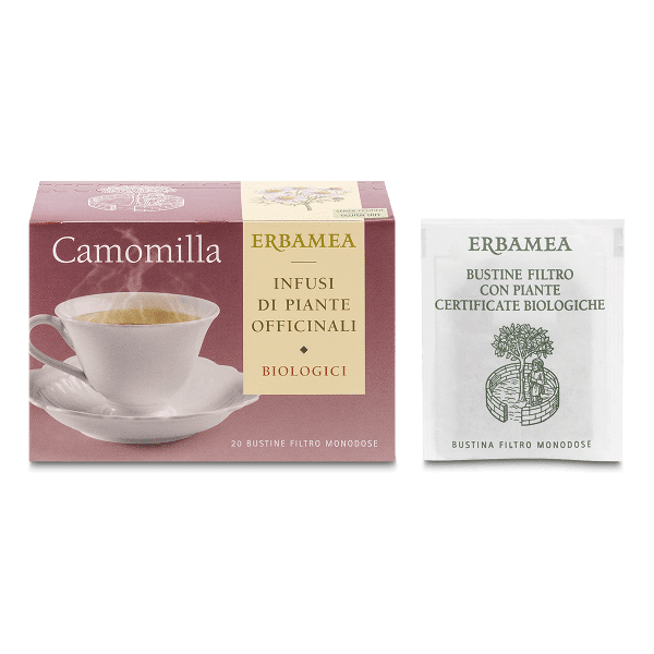 erbamea camomilla tisana bio 20 filtri