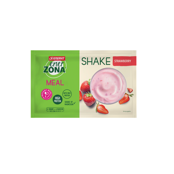enervit enerzona instant meal fragola yoghurt 1 busta da 50 grammi