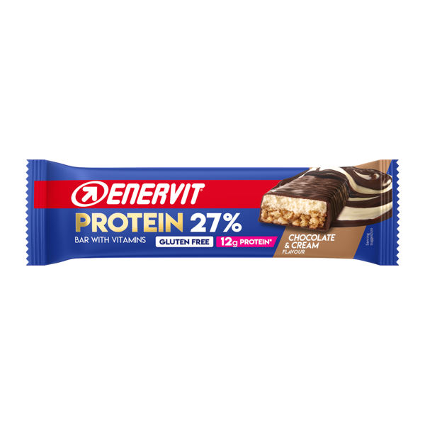 enervit power sport protein bar cioccolato&crema barretta proteica 45g