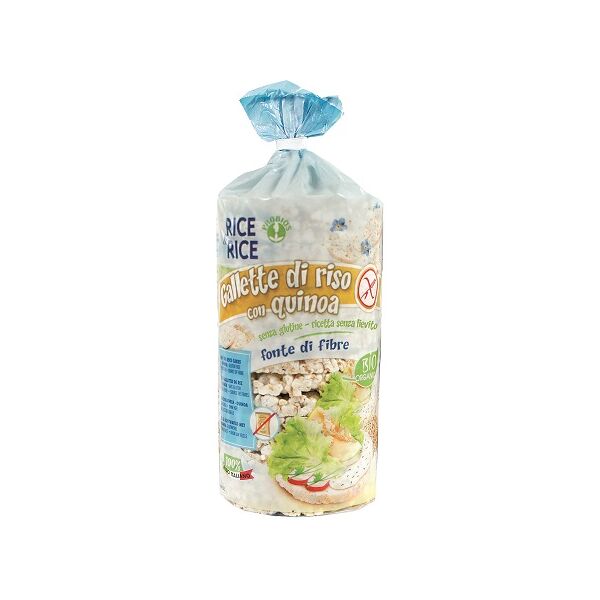 probios rice&rice gallette riso con quinoa biologico senza glutine 100 g