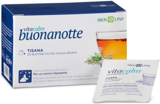 Bios Line Vitacalm Buonanotte Tisana 20 Filtri