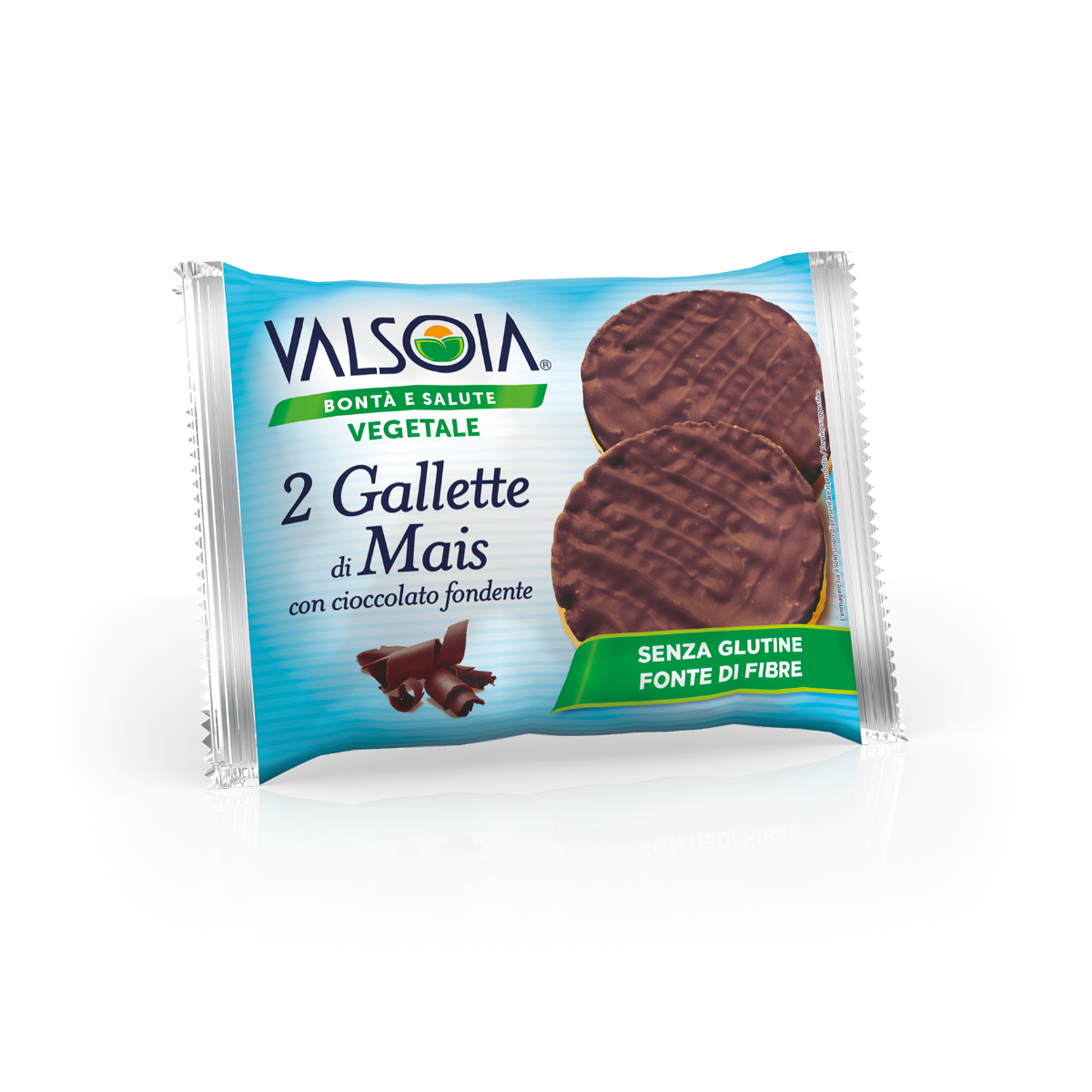 Valsoia Gallette di Mais Con Cioccolato Fondente 32 g