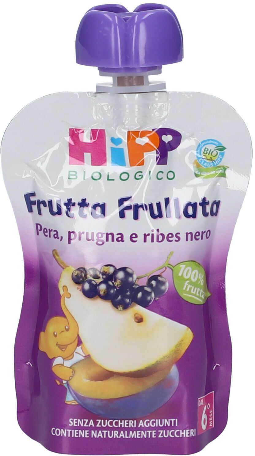 Hipp Bio Frutta Frullata Pera Prugna Ribes 90 G