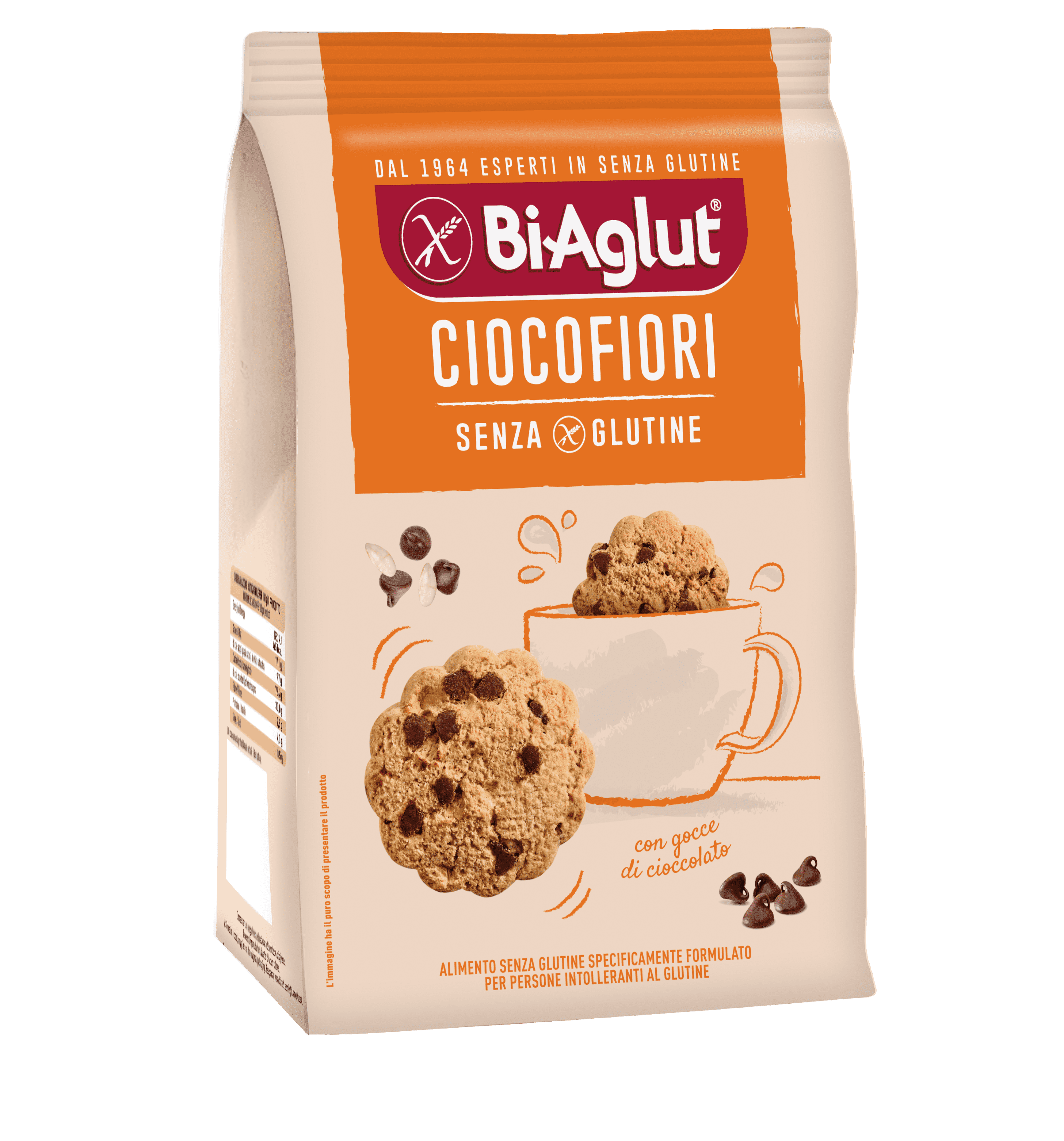 Biaglut Cioco Fiori Biscotti Senza Glutine 200 g
