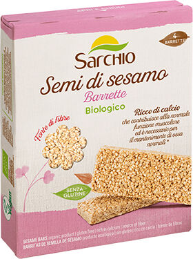 Sarchio Snack Ai Semi Di Sesamo Senza Glutine 80 g