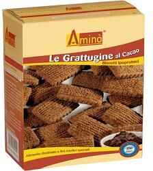 Aminò Aminù Le Grattugine Al Cacao Biscotti Ipoproteici 200 g