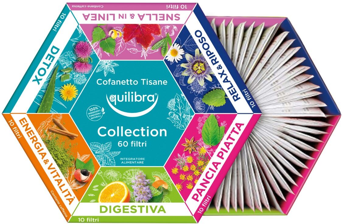 Equilibra Cofanetto Tisane Collection 60 Filtri