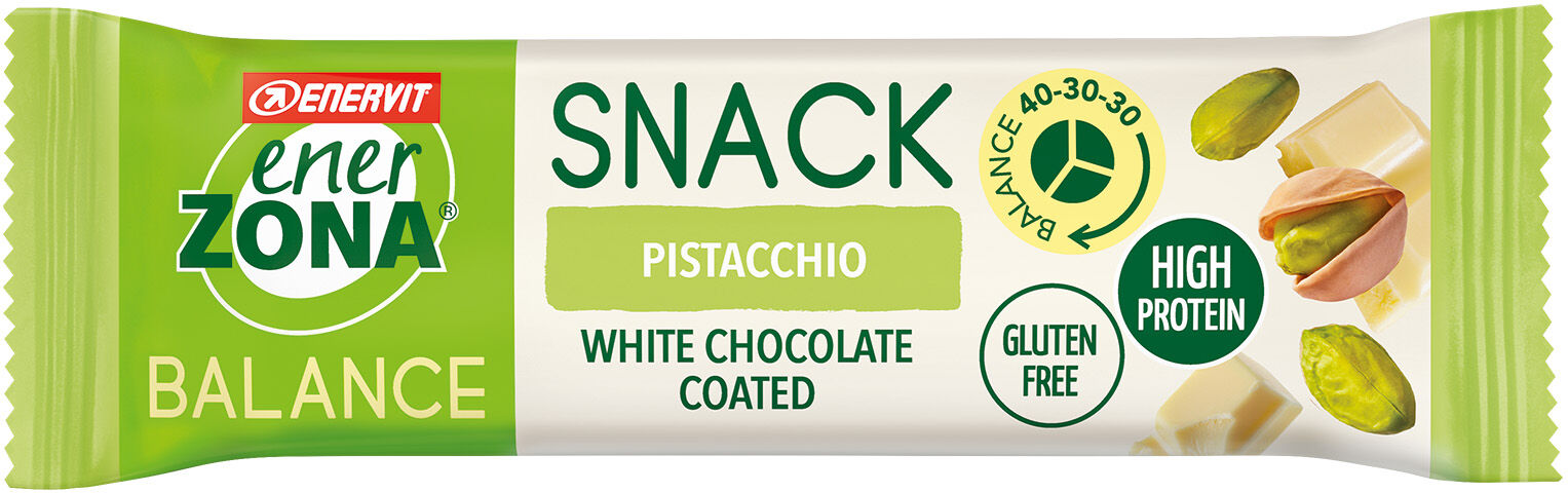 Enervit Enerzona Snack Pistacchio Cioccolato Bianco 27 G