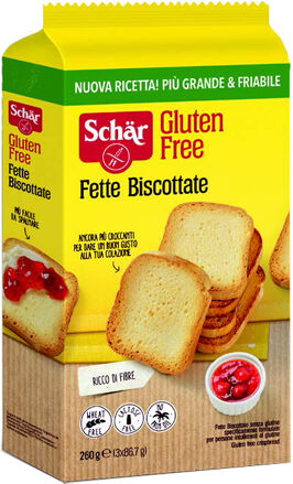 Schar Fette Biscottate Senza Glutine 260 g