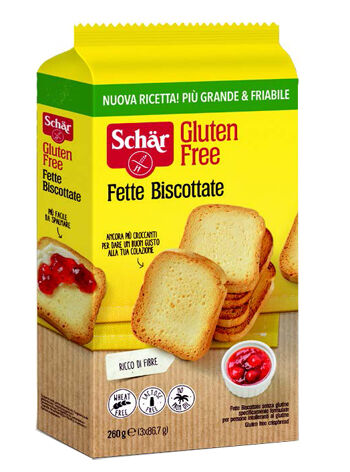 Schar Fette Biscottate Senza Glutine 260 g