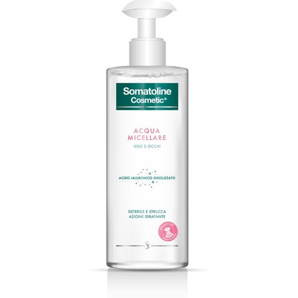 somatoline cosmetic acqua micellare occhi e viso 400 ml