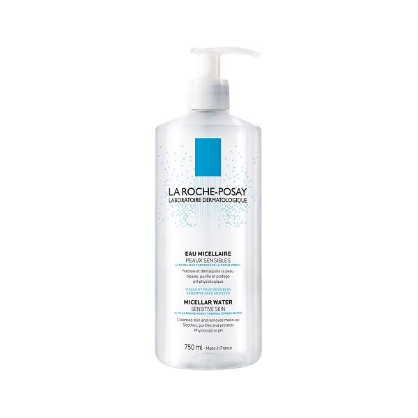 la roche posay physiological cleansers acqua micellare ultra pelle sensibile 750